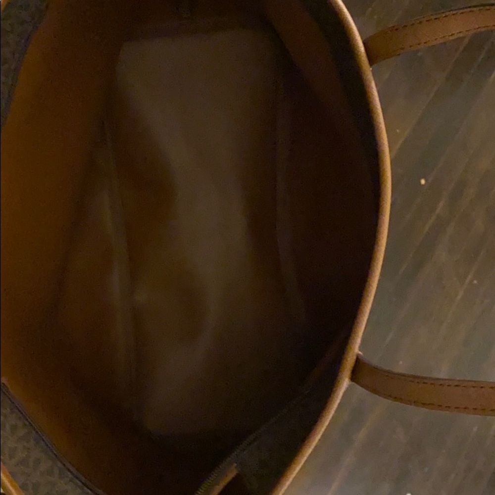 Large brown Michael Kors tote